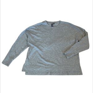Sweaty Betty gray pull over sweatshirt size 14